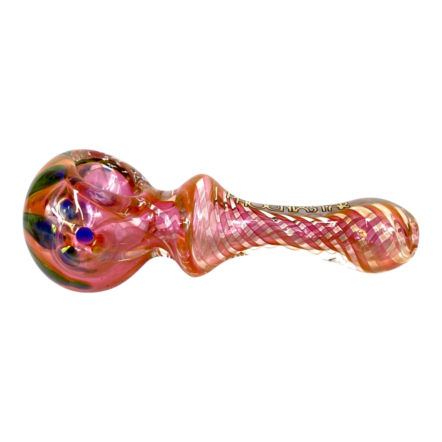Phoenix Glass Hand Pipe - The Bong Baron
