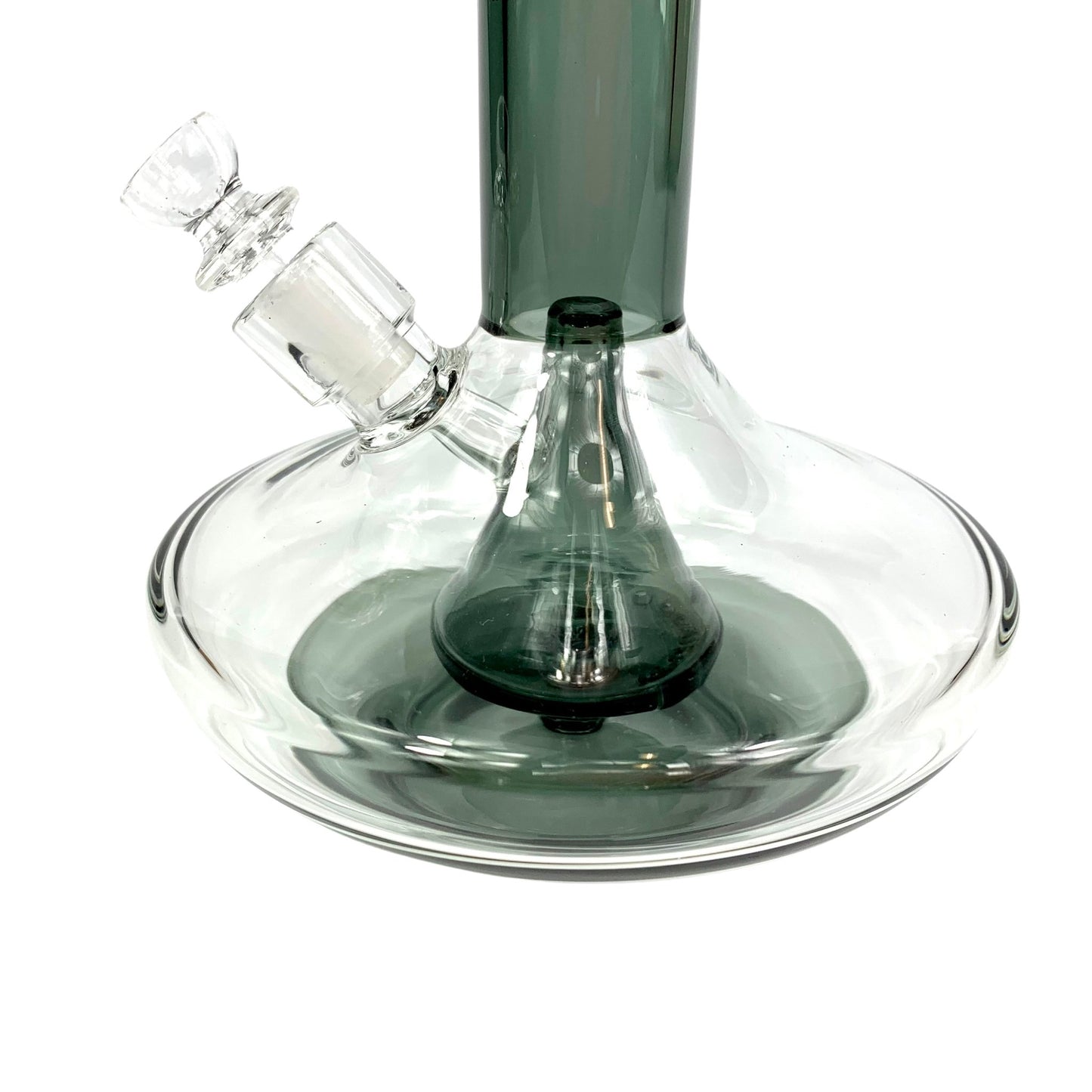 Phoenix Glass UFO Bong 20cm Ash Green - The Bong Baron
