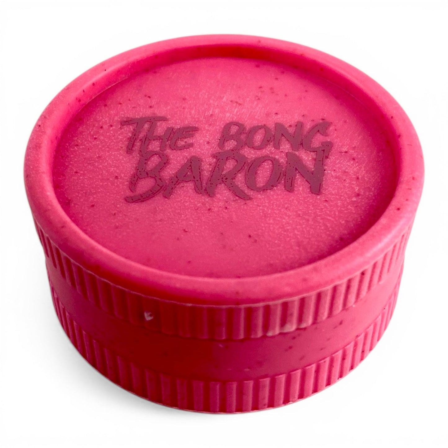Pink Biodegradable Plant Fiber Grinder 50mm - The Bong Baron