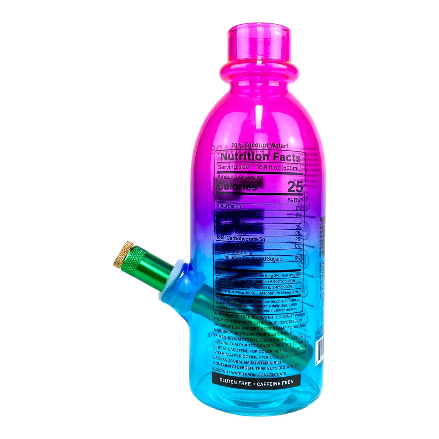 Prime Bong 20cm Pink Blue Gradient - The Bong Baron