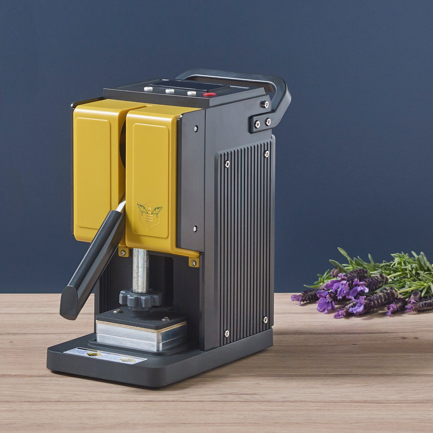 Rosin Press Portable 680kg Yellow Honeycomb Press - The Bong Baron