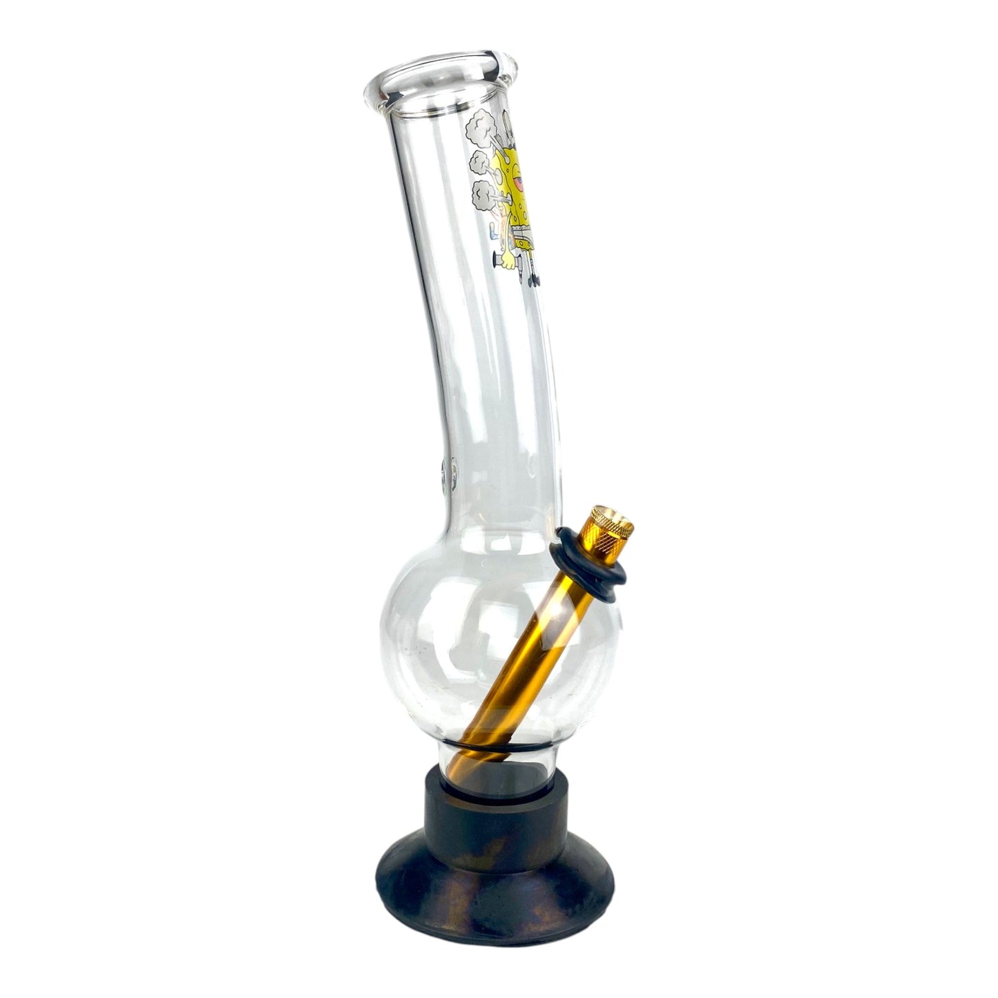 Sesh Buddy Glass Bubble Bong 31cm - The Bong Baron