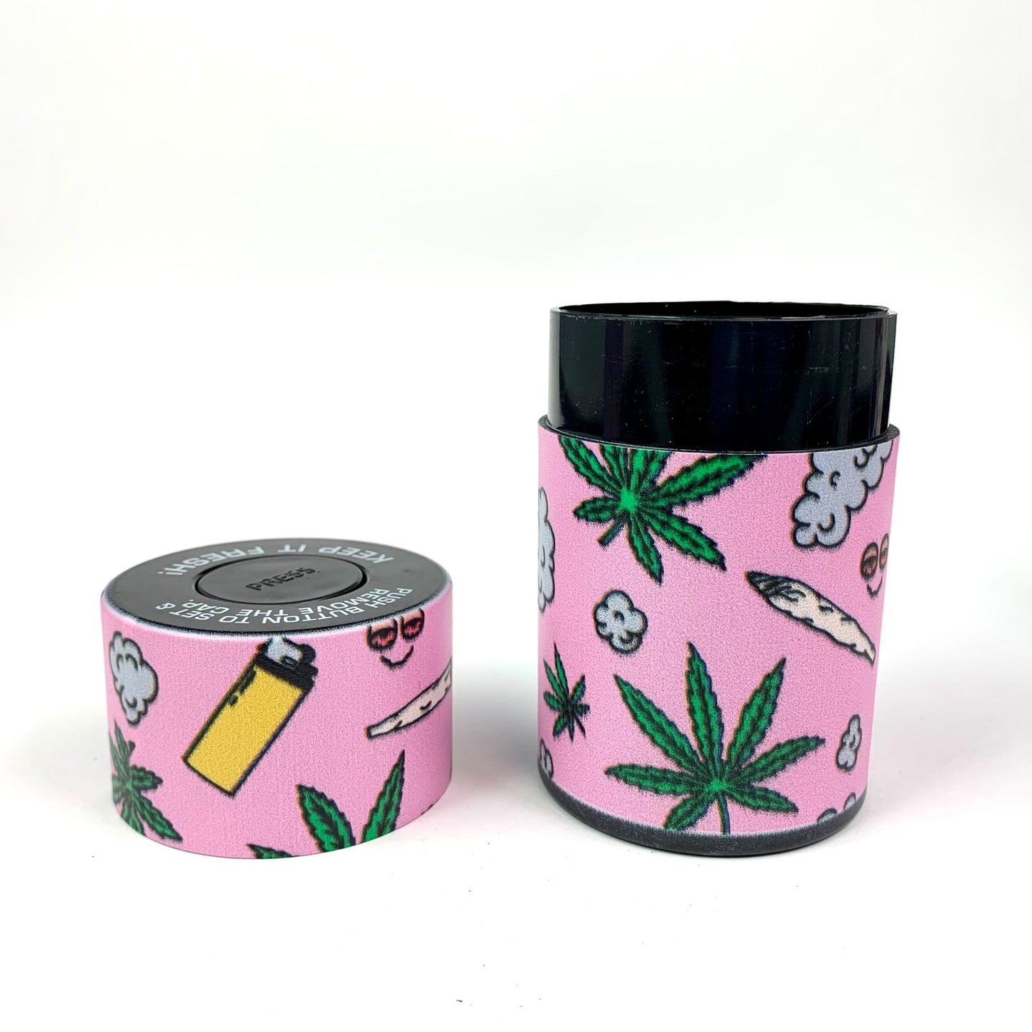 Smell Proof Vacuum Seal Stash Jar - The Bong Baron