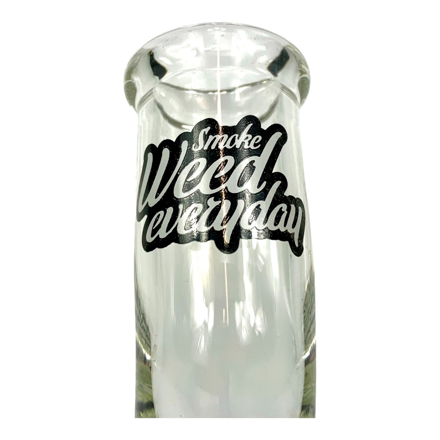 Smoke Weed Every Day Bonza Bubble Bong 18cm - The Bong Baron