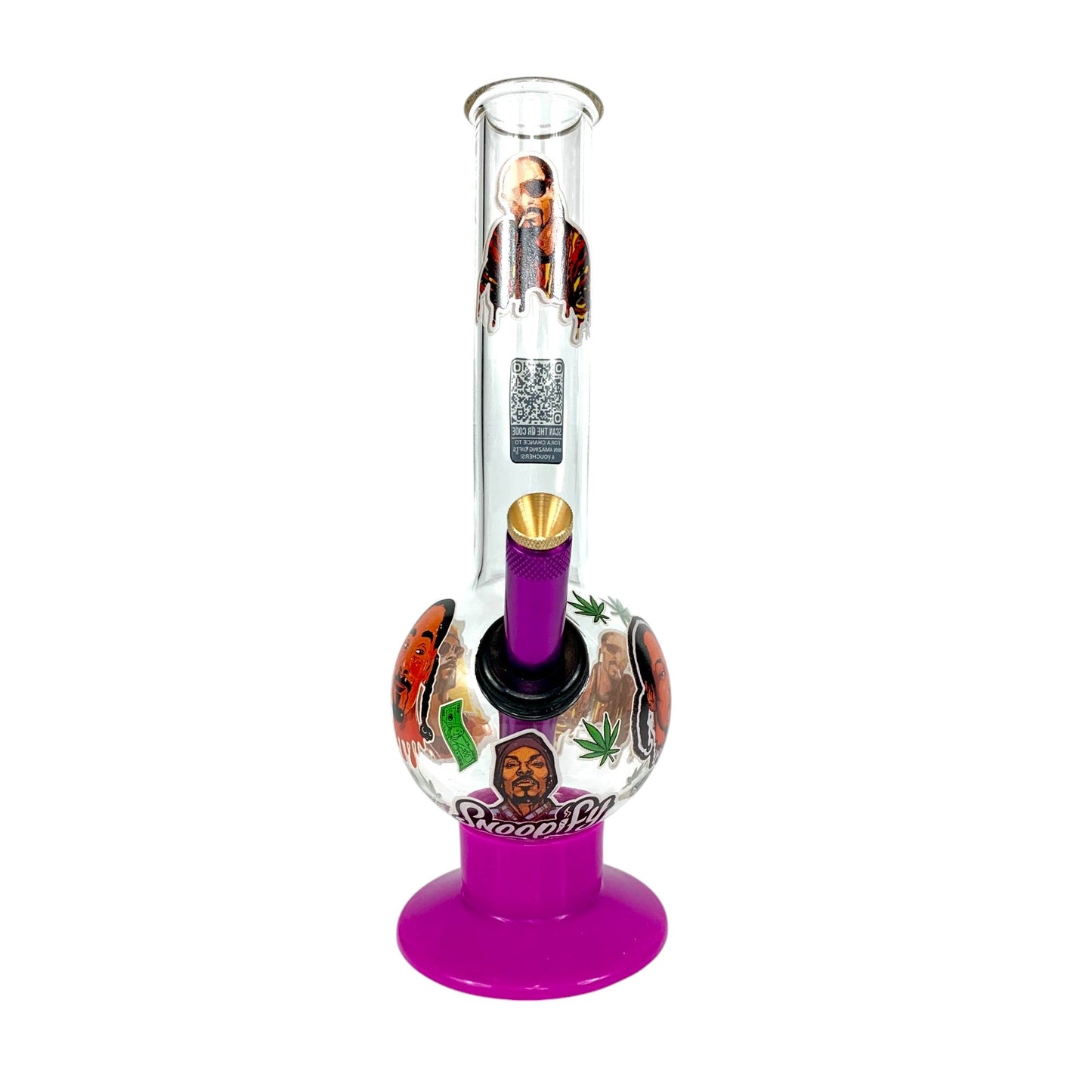 Snoop Glass Bubble Bong 25cm - The Bong Baron
