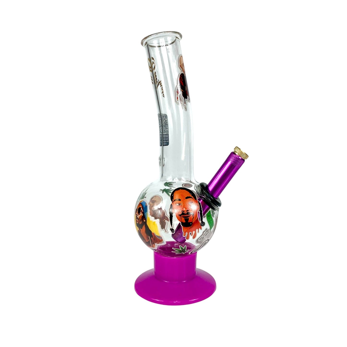 Snoop Glass Bubble Bong 25cm - The Bong Baron