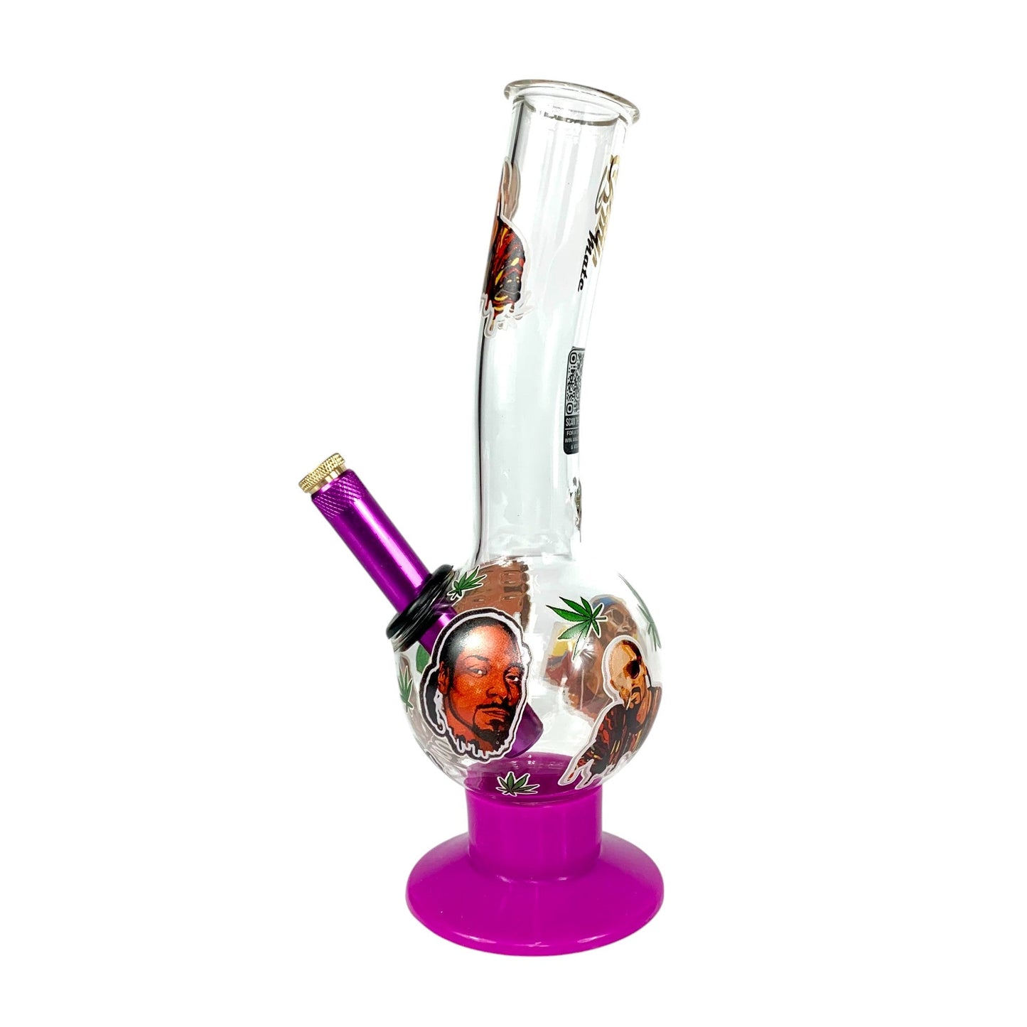 Snoop Glass Bubble Bong 25cm - The Bong Baron