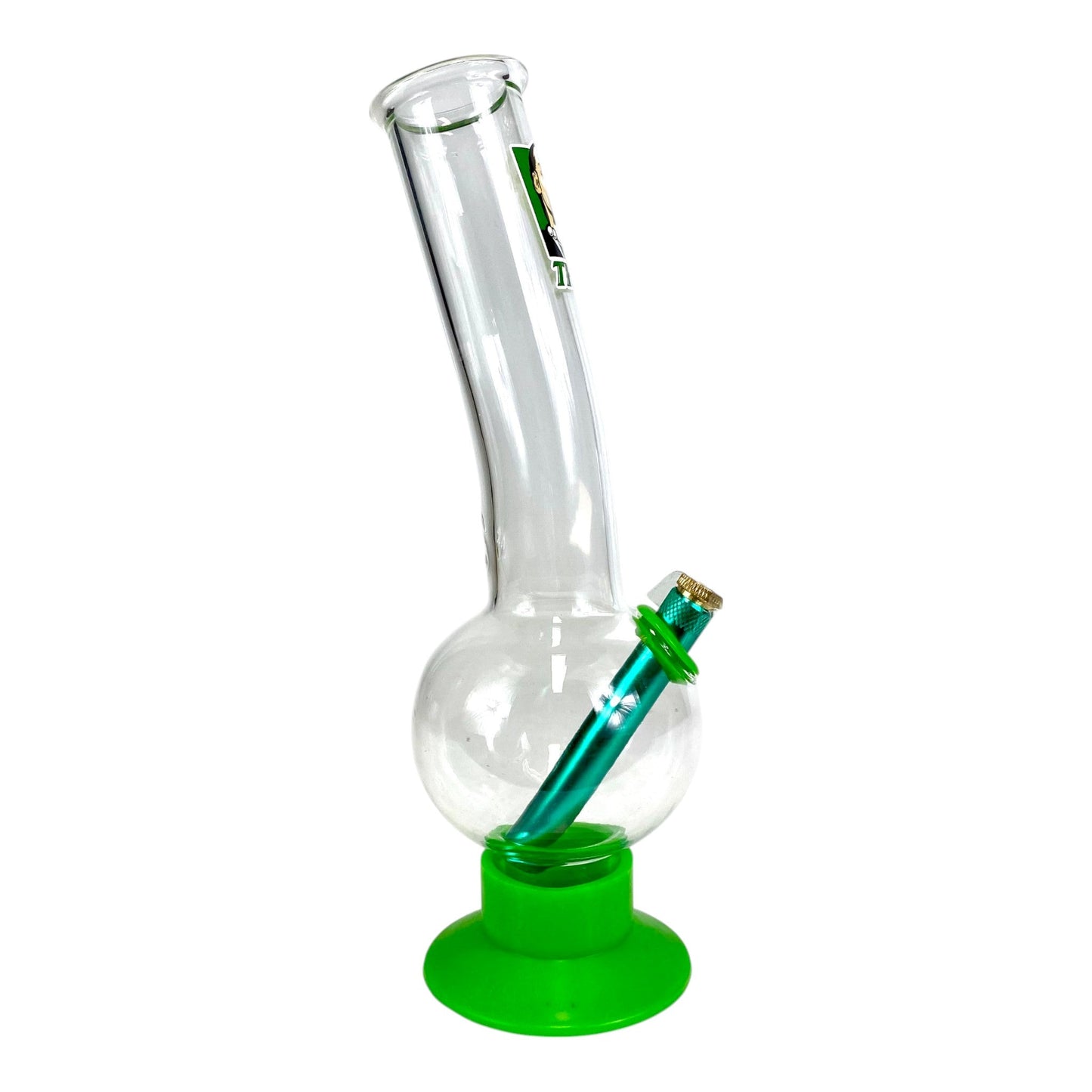 Snoop THC Bubble Bong 30cm Green - The Bong Baron