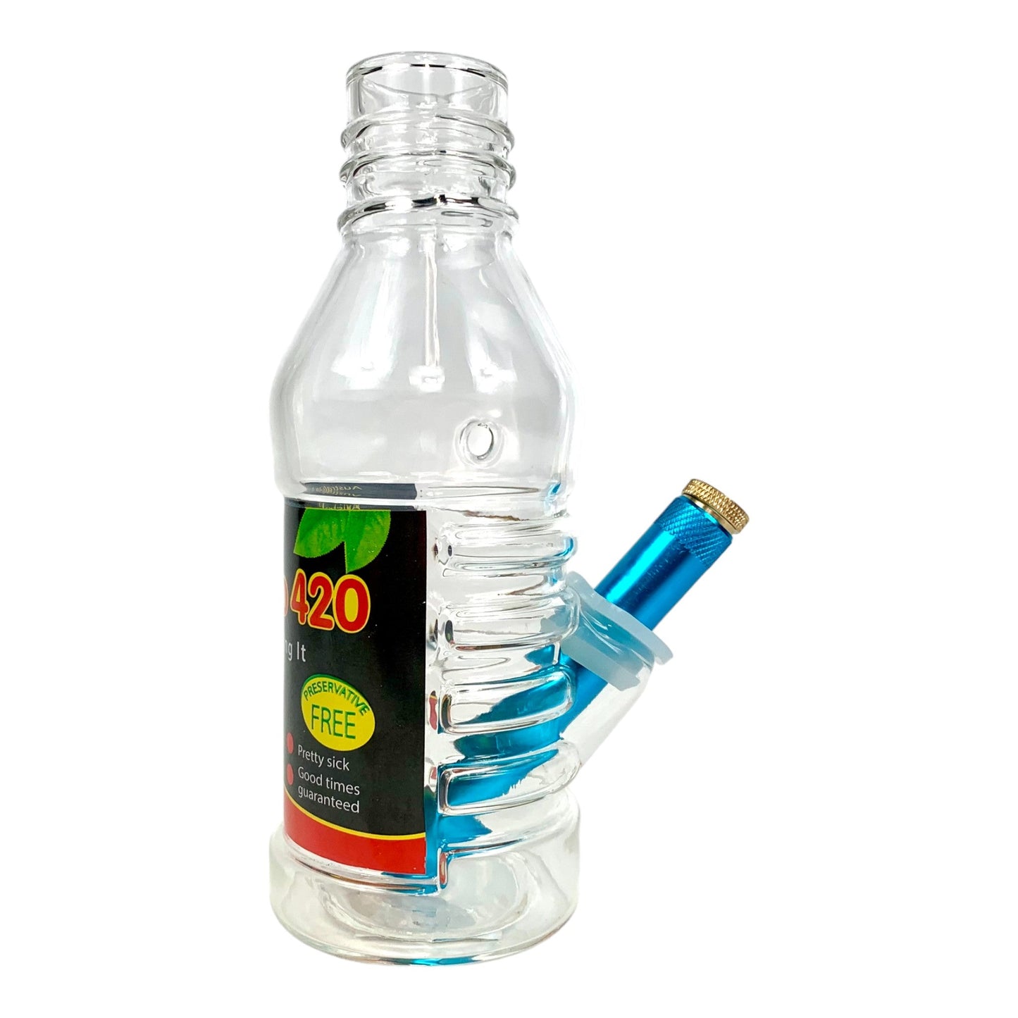 Studio 420 Orange Juice Glass Bong 19cm - The Bong Baron