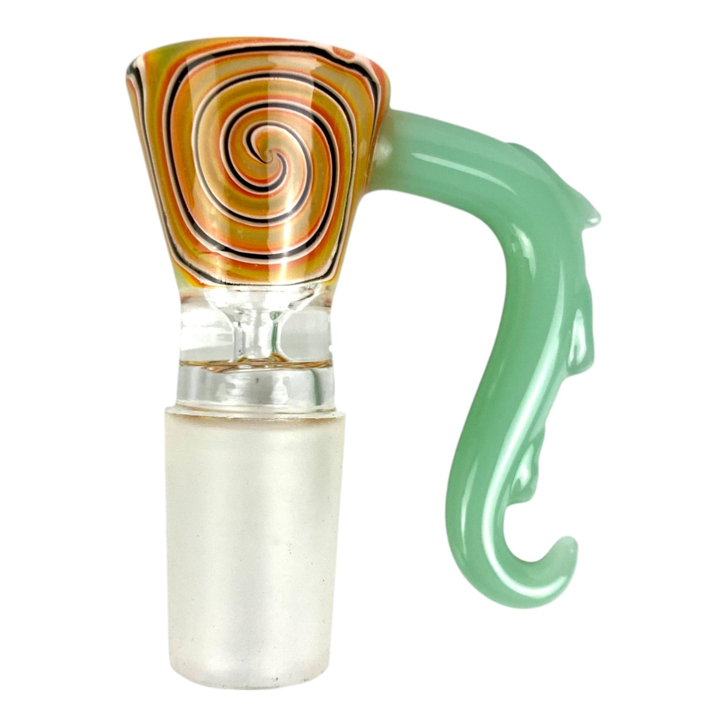 Tentacle Grip Swirl Cone Piece – Green 18mm - The Bong Baron