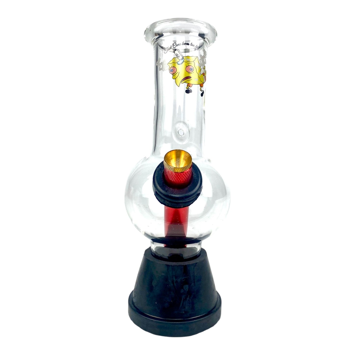 That Cone Was Too Big Bubble Bonza Bong 18cm - The Bong Baron