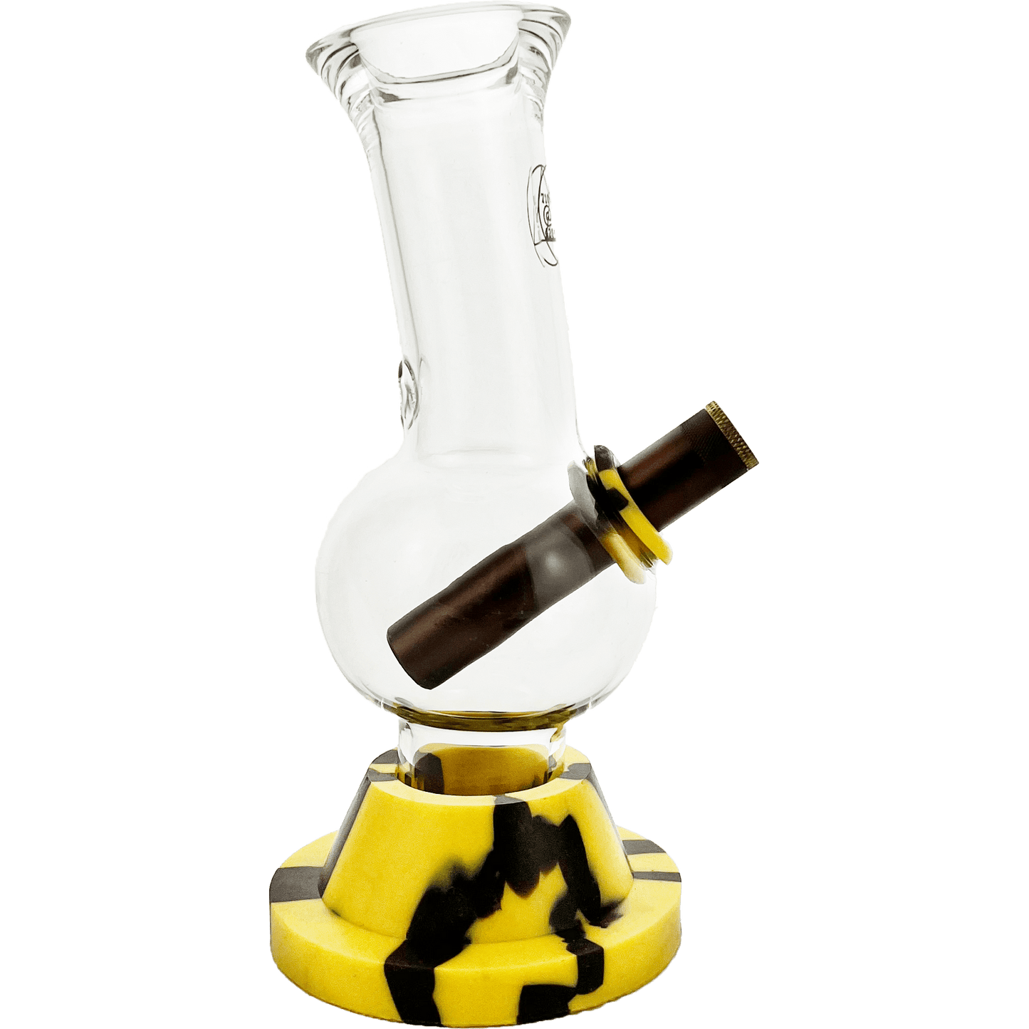 Tiger King Mini Bubble Bong 20cm - The Bong Baron