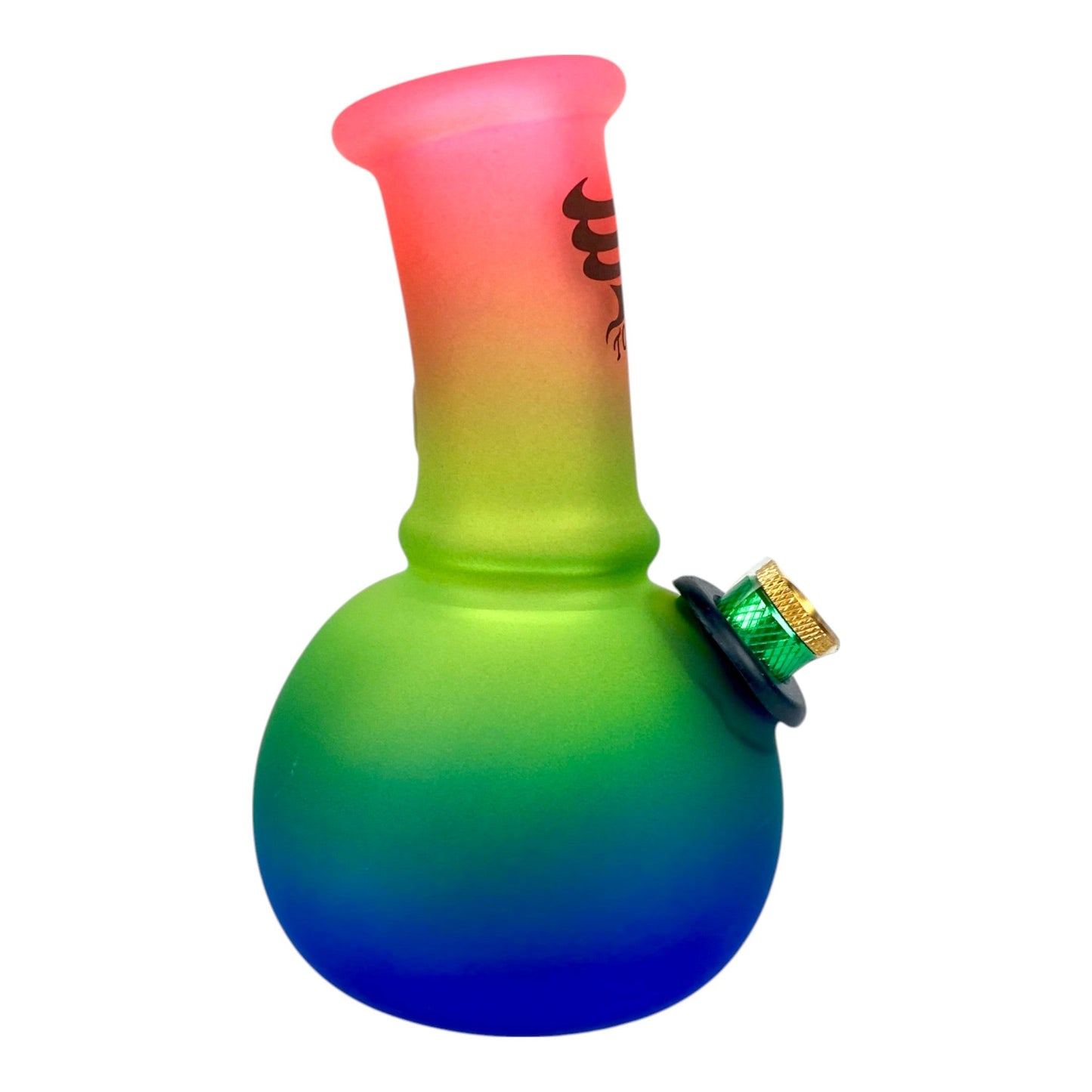 Tornado Rainbow Bonza Bong 14cm - The Bong Baron