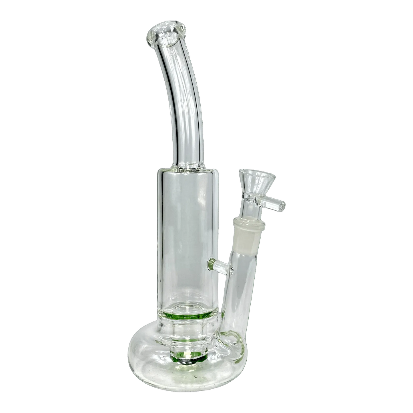 Tornado Vortex Effect Bong 27cm Green - The Bong Baron