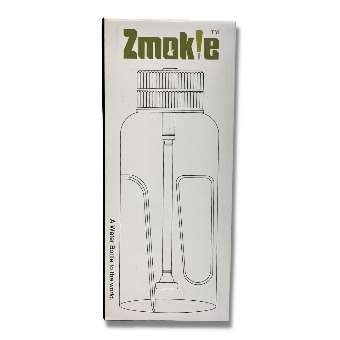 Zmokie Water Bottle Bong 1 litre 23cm - The Bong Baron