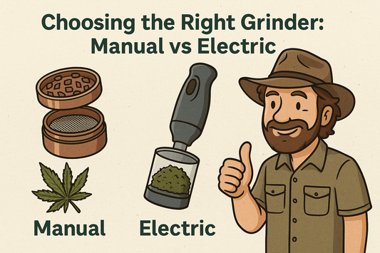 Choosing the Right Grinder: Manual vs Electric - The Bong Baron