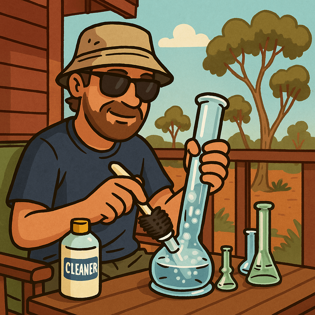 How to Clean Your Bongs and Dab Rigs Properly - The Bong Baron
