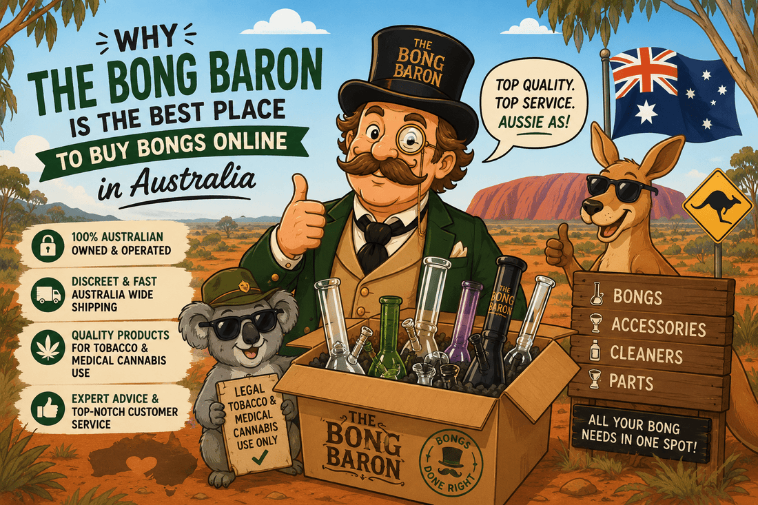 Why The Bong Baron Is the Best Place to Buy Bongs Online in Australia - The Bong Baron