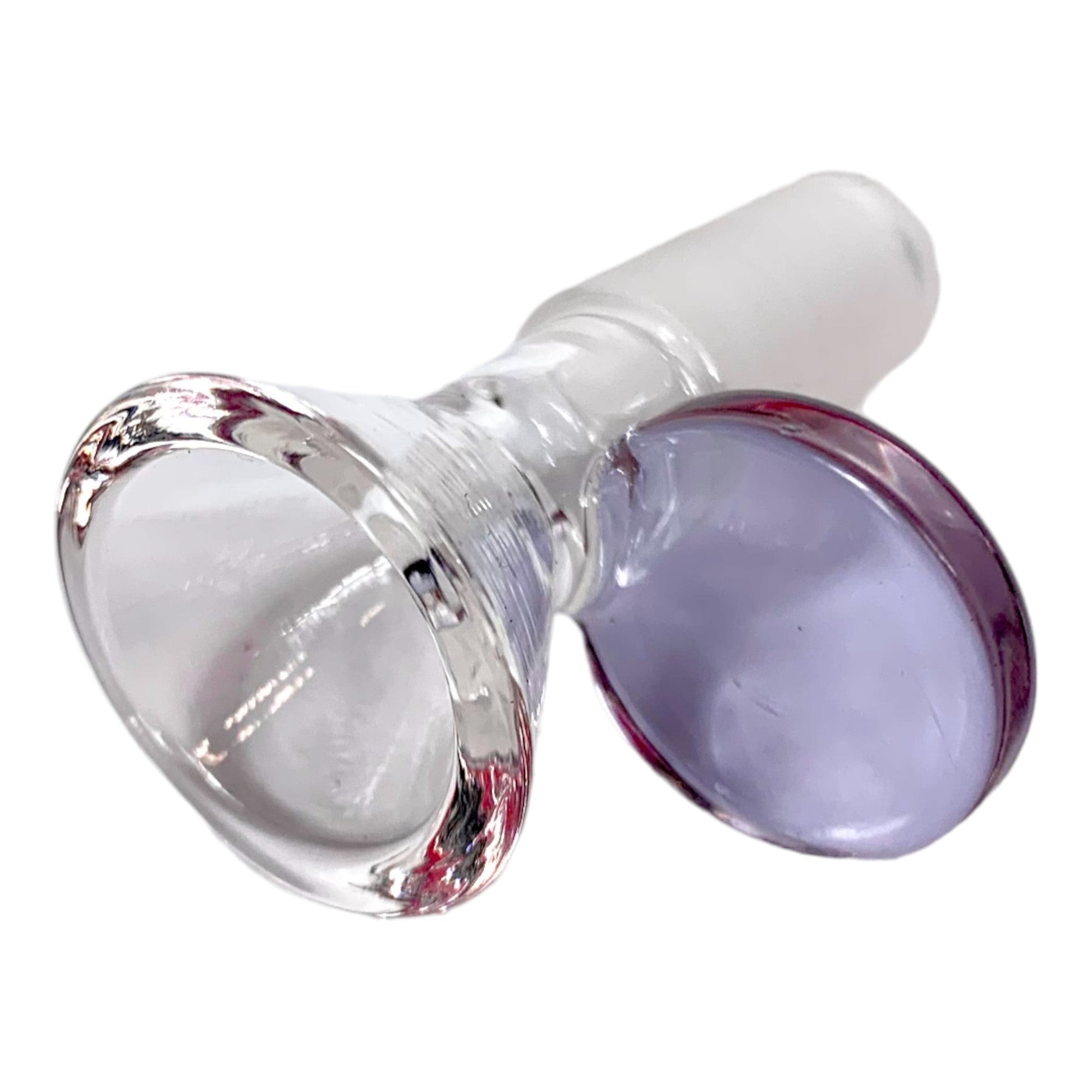 14mm Coloured Coin Handle Cone Piece - The Bong Baron