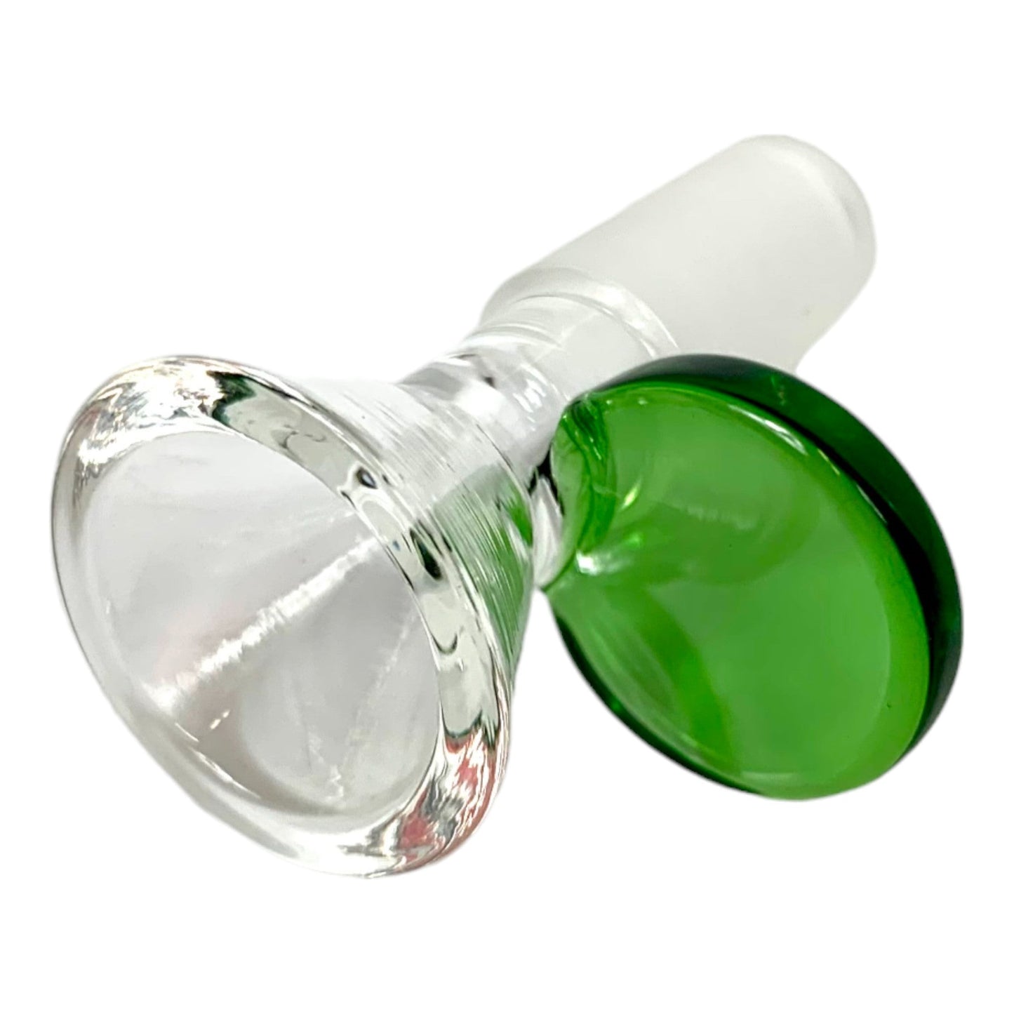 14mm Coloured Coin Handle Cone Piece - The Bong Baron