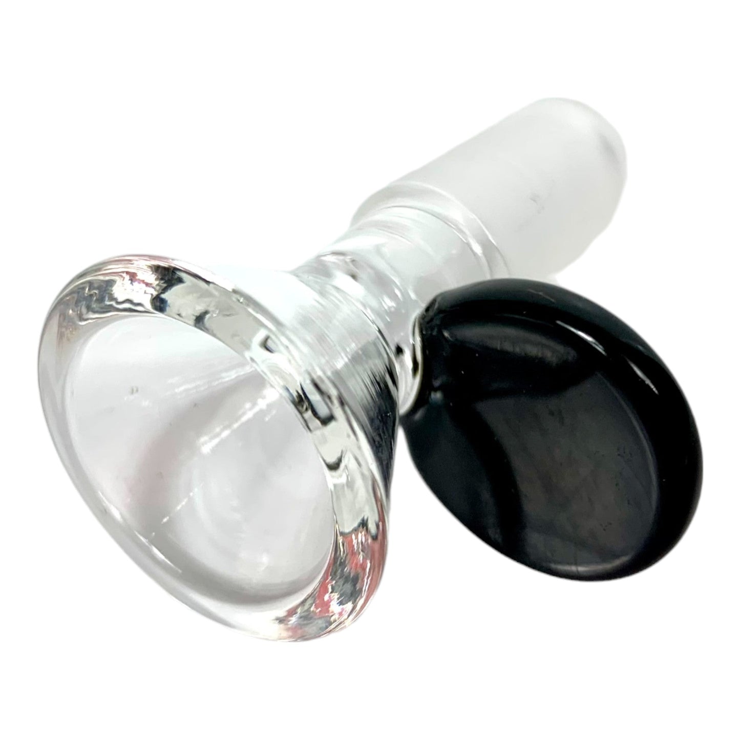 14mm Coloured Coin Handle Cone Piece - The Bong Baron