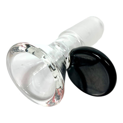 14mm Coloured Coin Handle Cone Piece - The Bong Baron