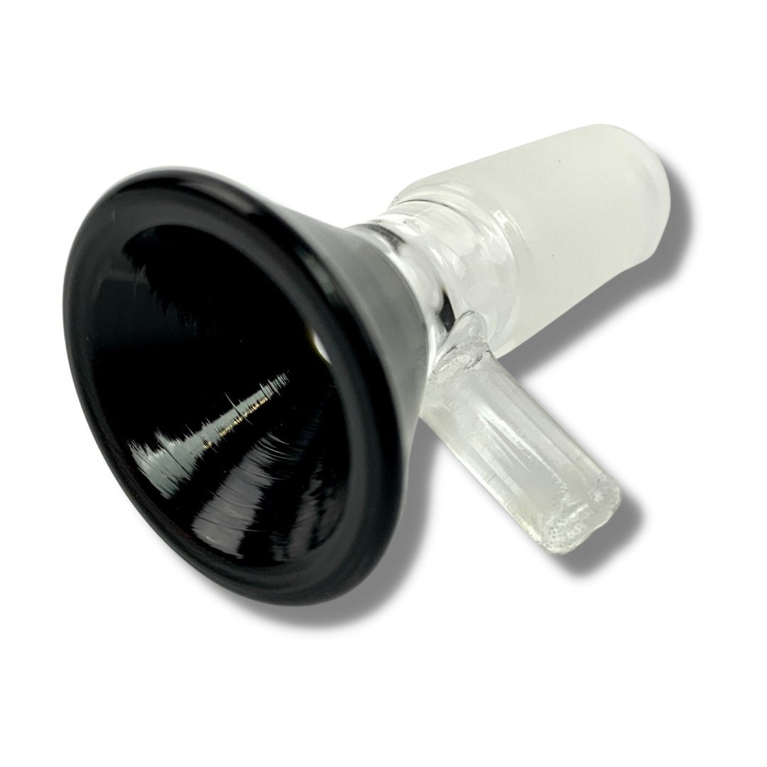 14mm Coloured Top Glass Cone Piece male - The Bong Baron