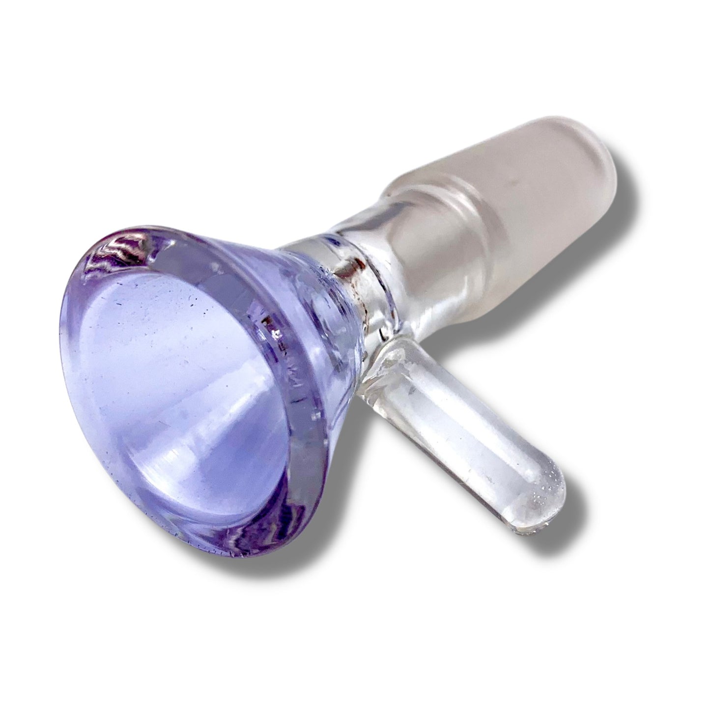 14mm Coloured Top Glass Cone Piece male - The Bong Baron