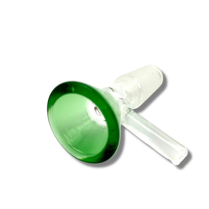 14mm Coloured Top Glass Cone Piece male - The Bong Baron
