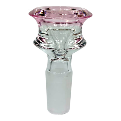 14mm Glass Cone Piece Coloured Hourglass - The Bong Baron
