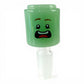 14mm Green Block Head Cone Piece Assorted Styles - The Bong Baron