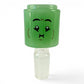 14mm Green Block Head Cone Piece Assorted Styles - The Bong Baron