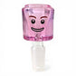 14mm Pink Block Head Cone Piece Assorted Styles - The Bong Baron