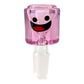 14mm Pink Block Head Cone Piece Assorted Styles - The Bong Baron