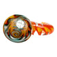 14mm Wig Wag Cone Piece – 4 Hole Glass Filter – Yellow and Red - The Bong Baron
