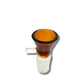 18mm Coloured Glass Cone Piece Male - The Bong Baron