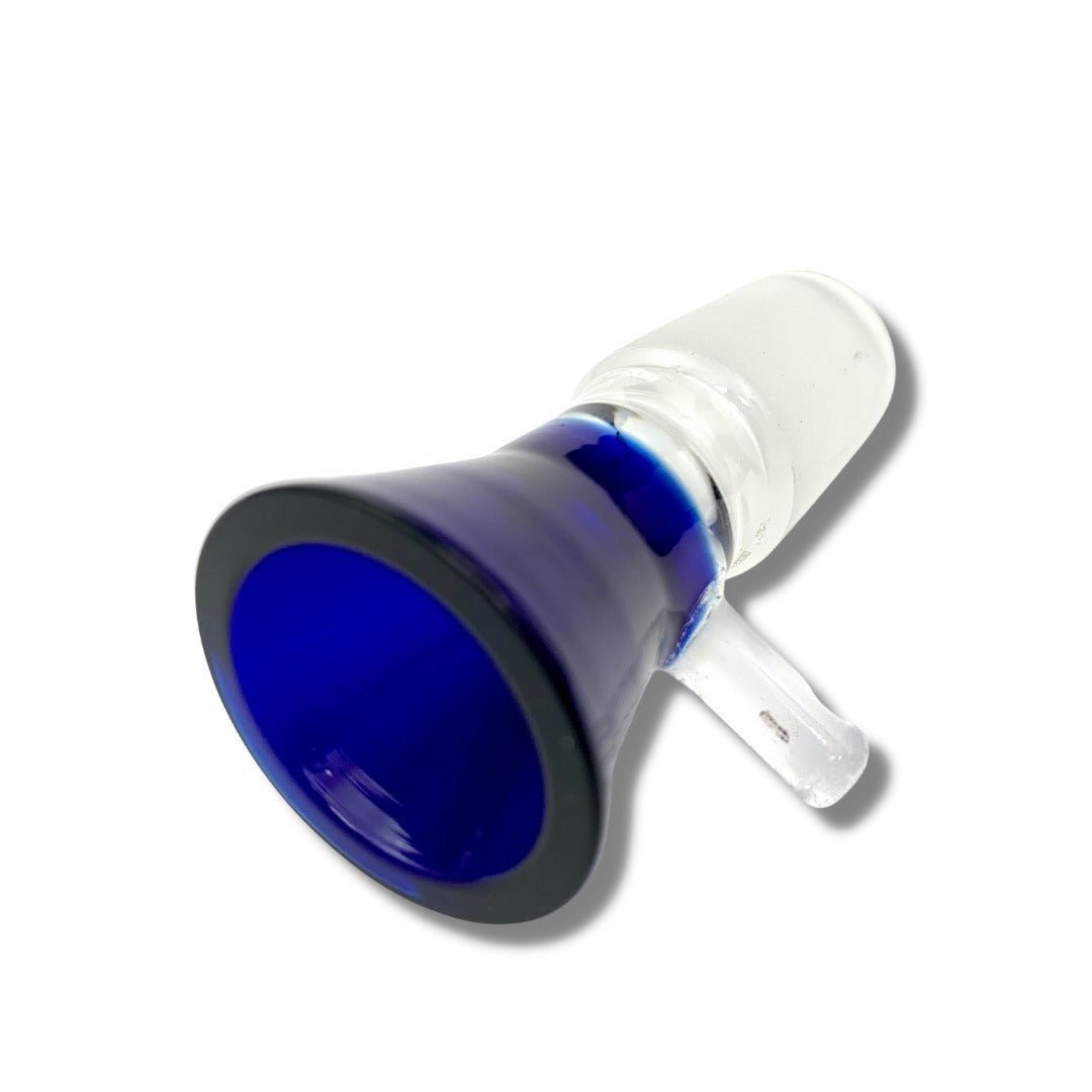 18mm Coloured Glass Cone Piece Male - The Bong Baron