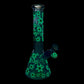 25cm Blue Glow in the Dark Marc Jacobs Beaker Bong - The Bong Baron