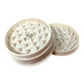 3 Piece Acrylic Herb Grinder 60mm - The Bong Baron