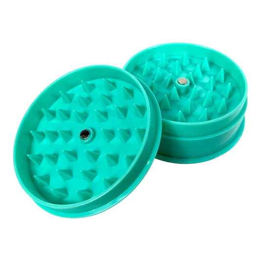 3 Piece Acrylic Herb Grinder 60mm - The Bong Baron