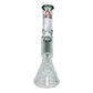 420 Cartel Beaker Bong with Tree Perc 30cm Teal - The Bong Baron