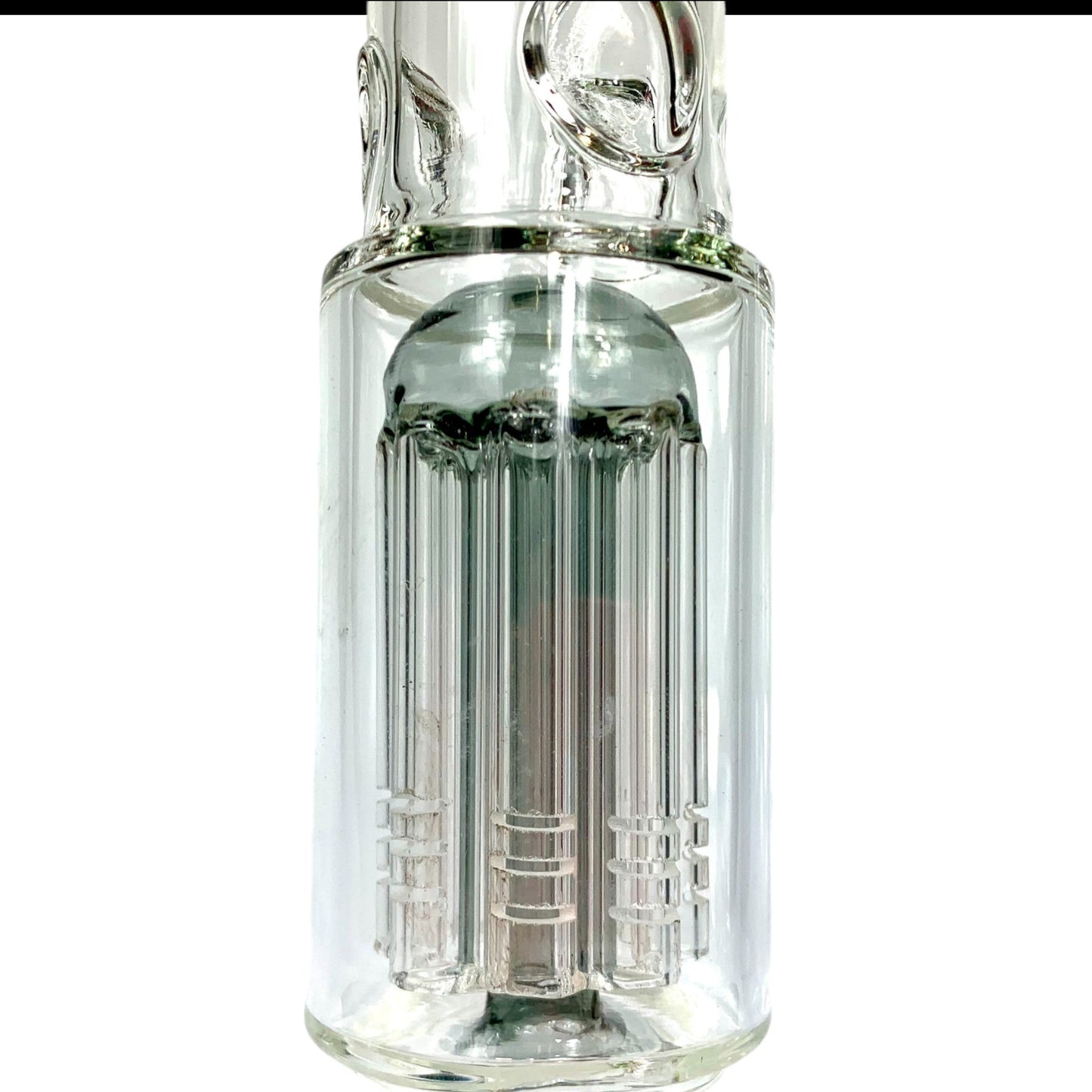 420 Cartel Beaker Bong with Tree Perc 30cm Teal - The Bong Baron