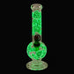 420 Glass Bottom Bubble Bong 28cm - The Bong Baron