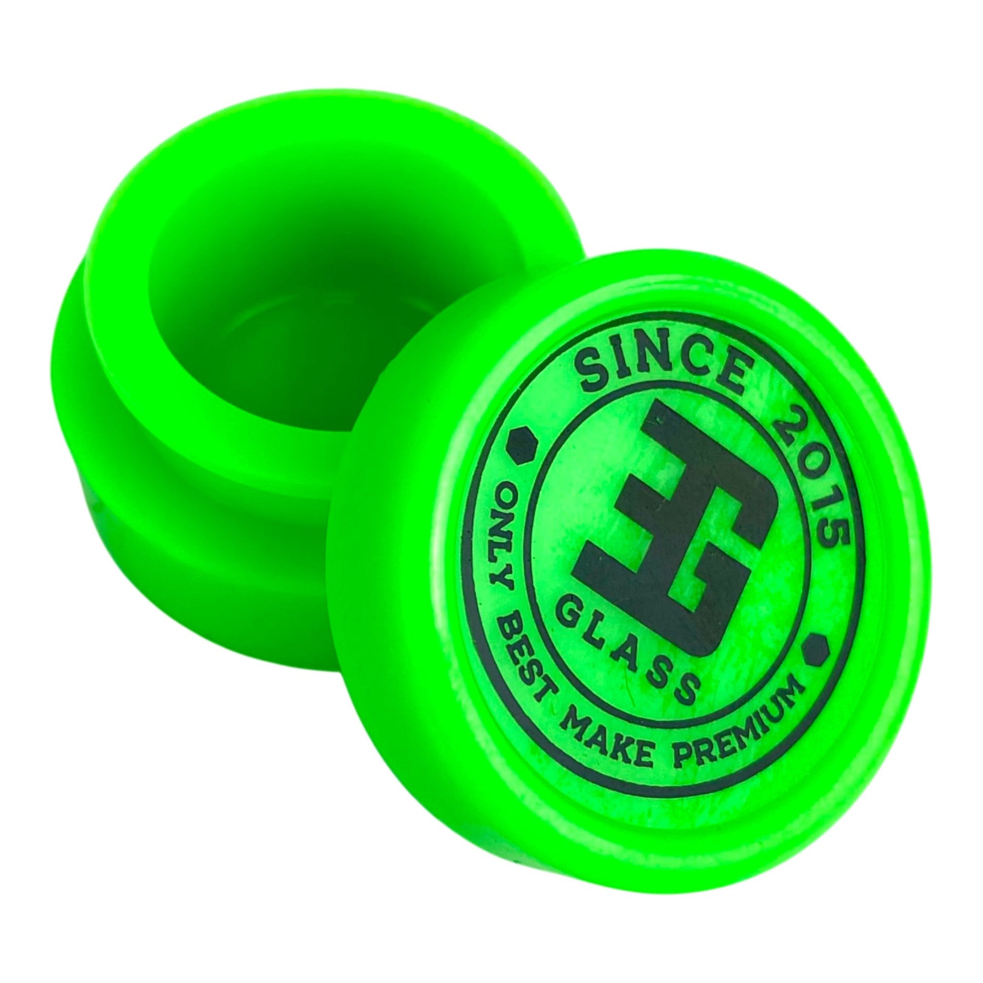 5ml Silicone Dab Container EG Glass - The Bong Baron