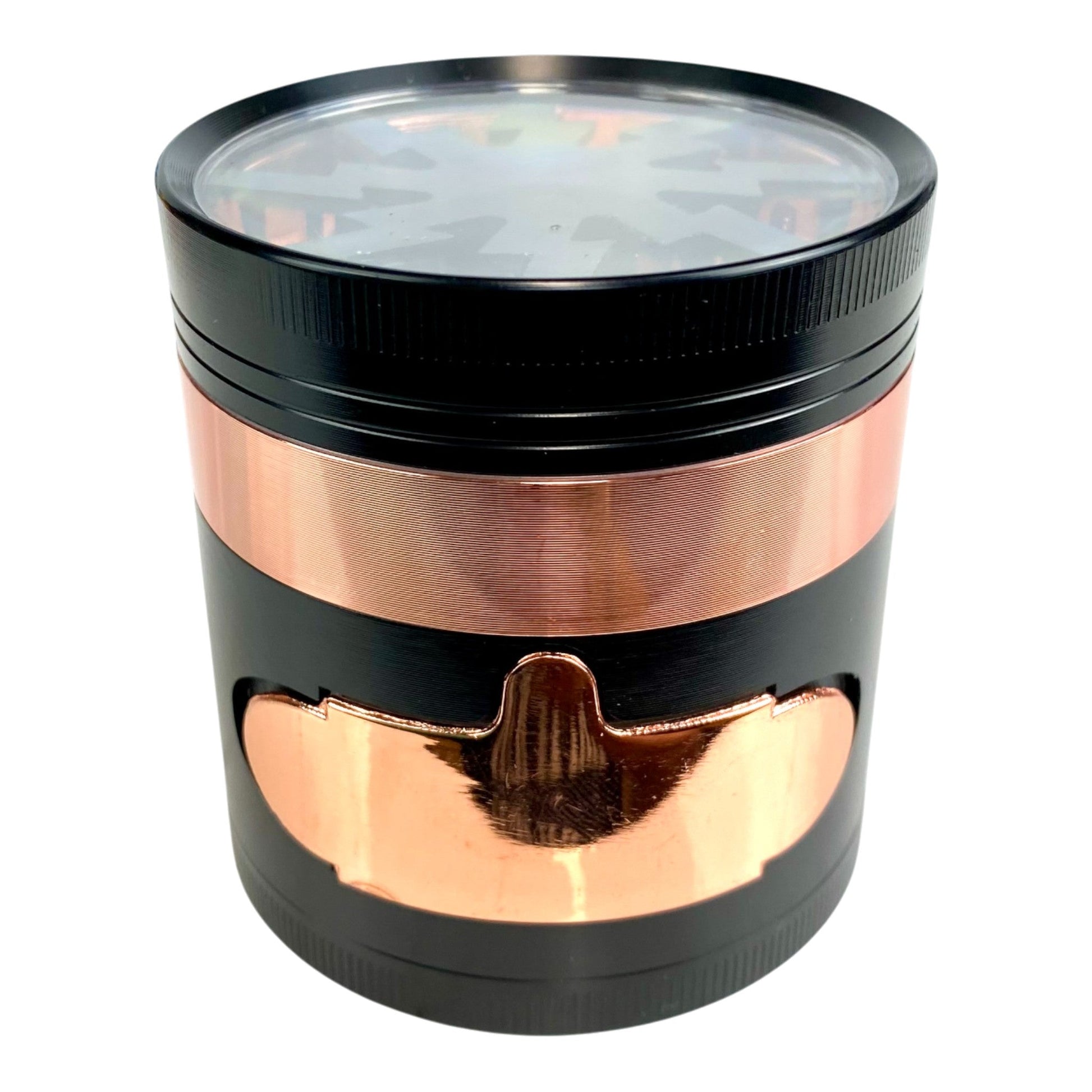 63mm Trapdoor Lighting Grinder 4 Layer - The Bong Baron