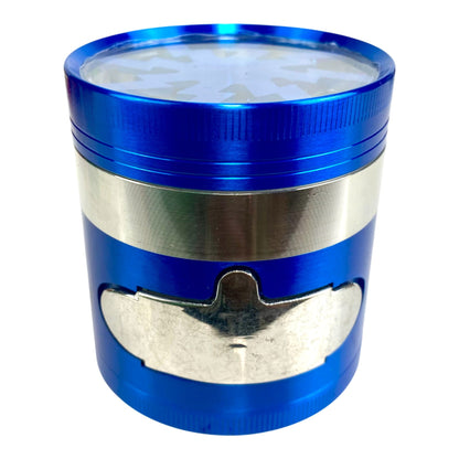 63mm Trapdoor Lighting Grinder 4 Layer - The Bong Baron
