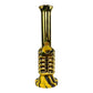 710@420 Golden Microphone Bong - The Bong Baron