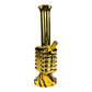 710@420 Golden Microphone Bong - The Bong Baron