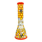 9mm Thick Honeycomb Bee Beaker Bong 35cm - The Bong Baron