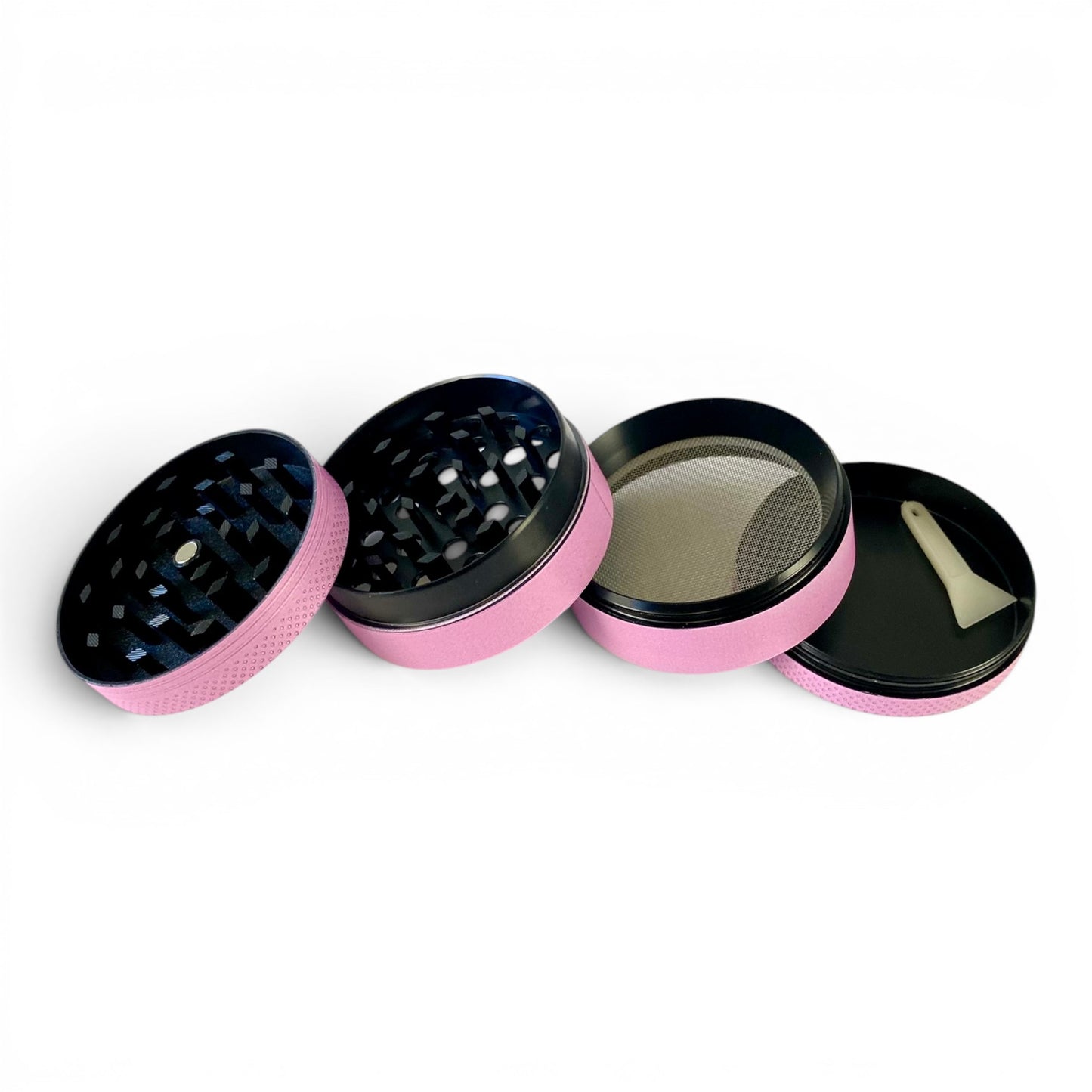 50mm 4-Piece Grinder Pink